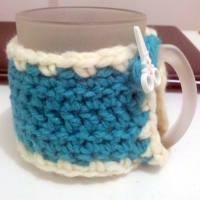 Crocheted Coffee Mug Warmer for Friends!